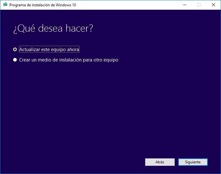 Isntalacion Windows 10