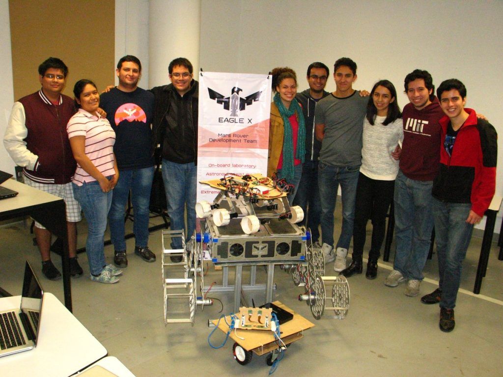 Estudiantes mexicanos diseñan un todoterreno para explorar Marte