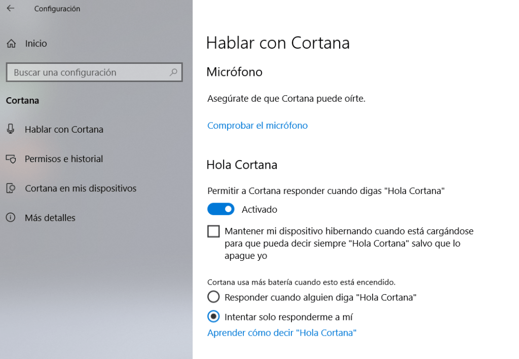 Hola Cortana