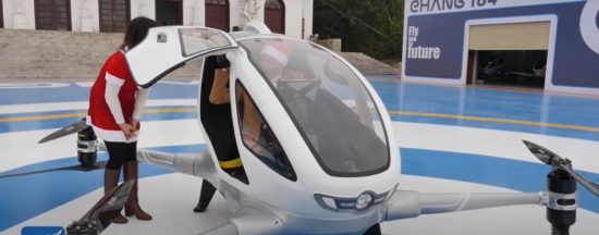 El futuro es hoy: primer dron para un pasajero, el Ehang 184